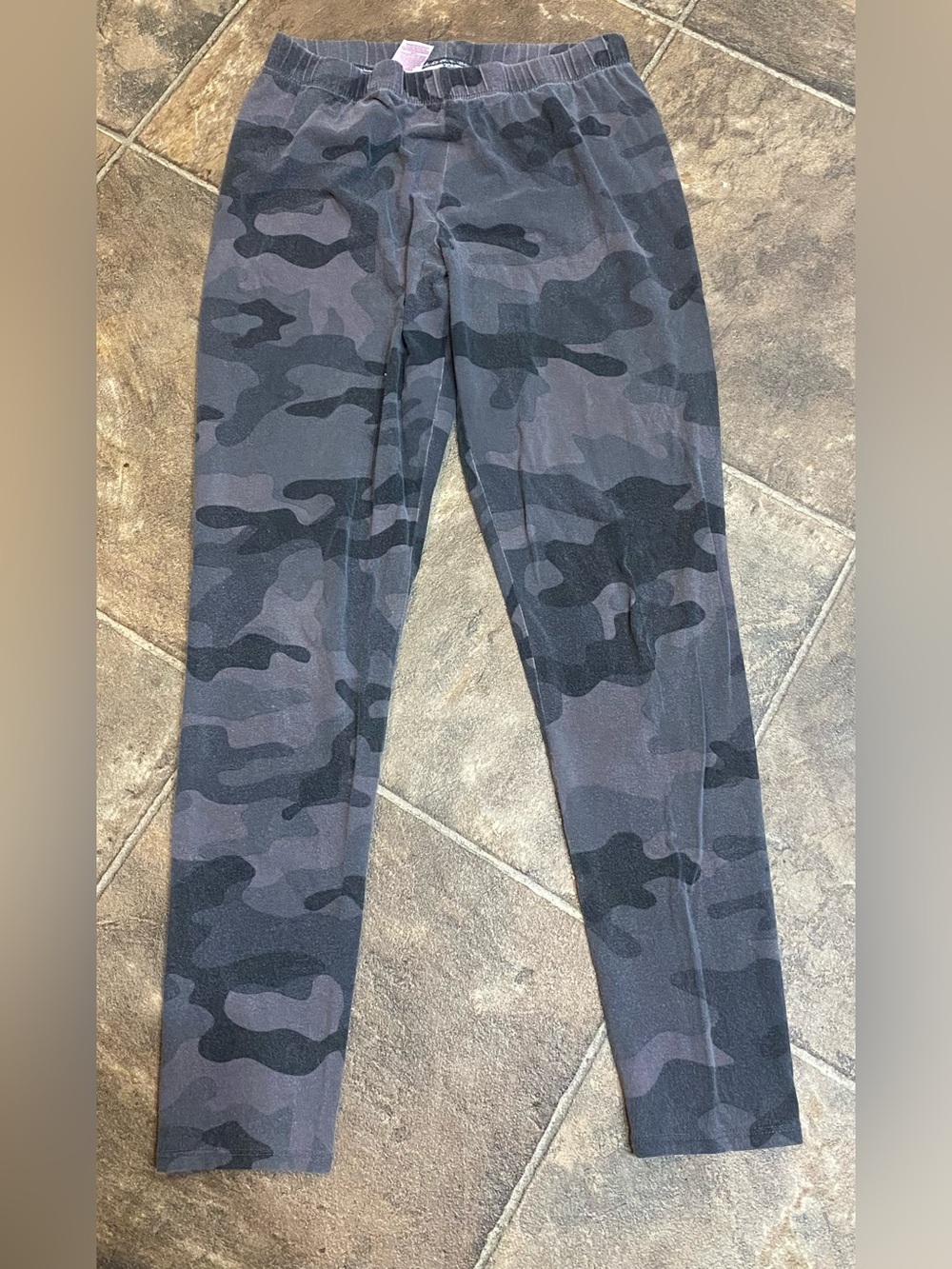 No Boundaries Charcoal Ribbed Waistband Leggings